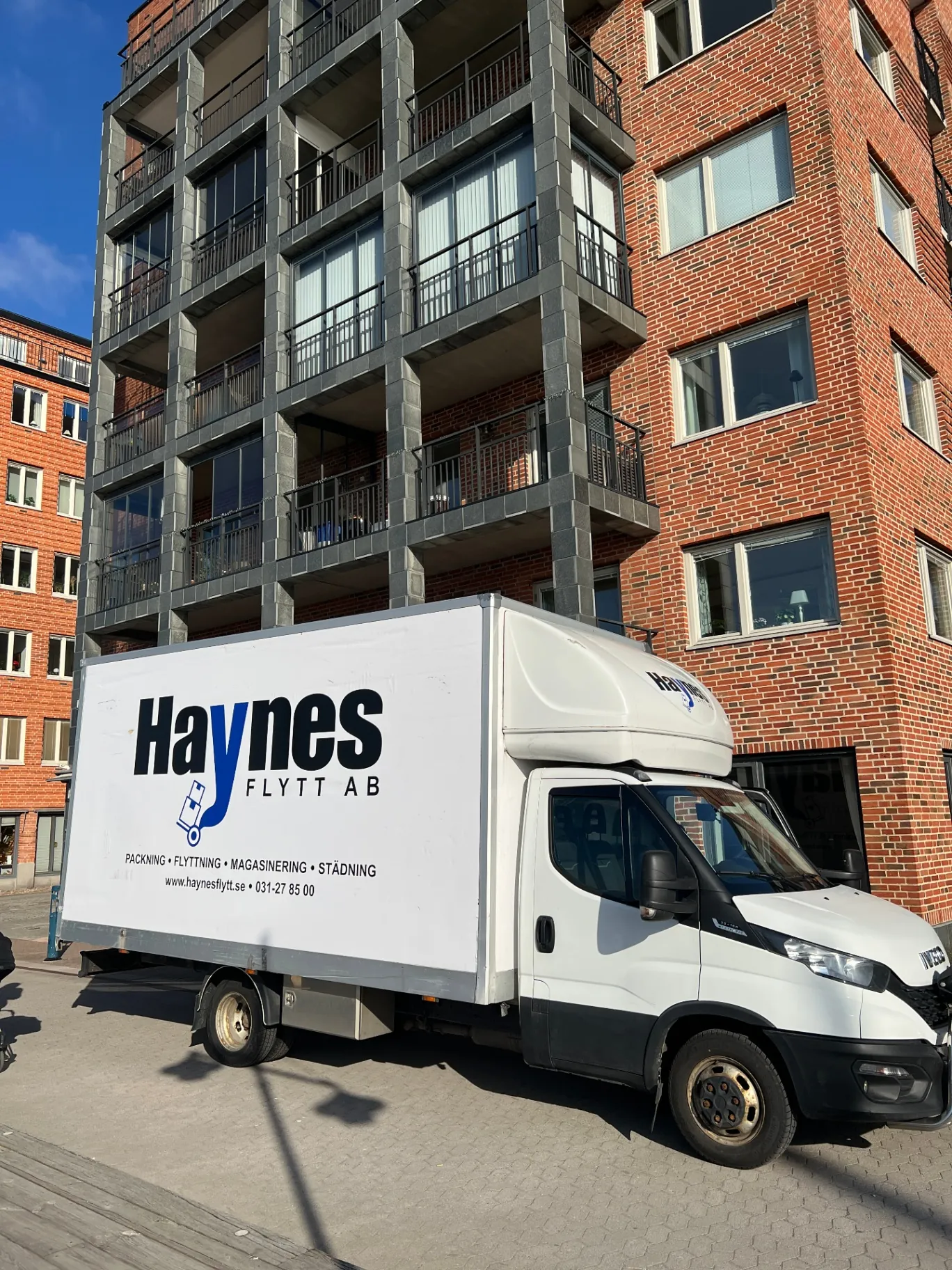 Haynes Flytt, professionell flytthjälp i Kungsbacka