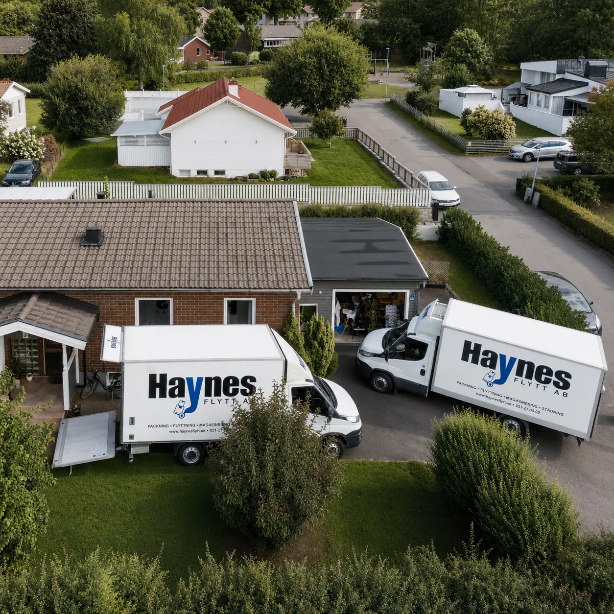 Haynes Flytt, flyttare i arbete
