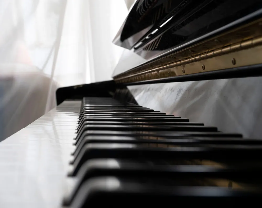 Piano som flyttas av Haynes Flytt i Göteborg